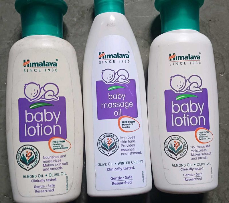 Himalaya Baby Lotion &amp; Oil Set