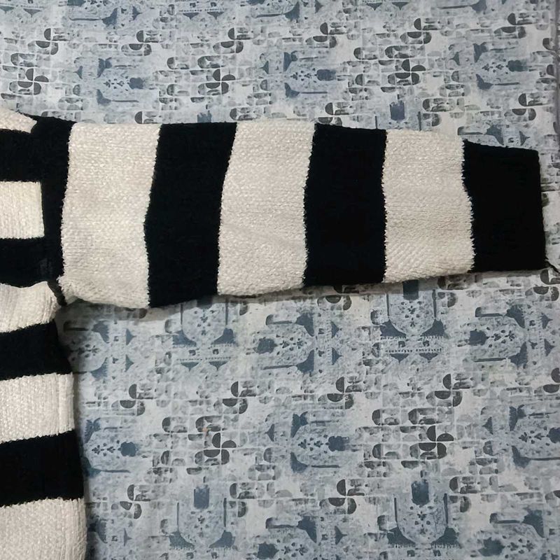 Striped Knit Sweater