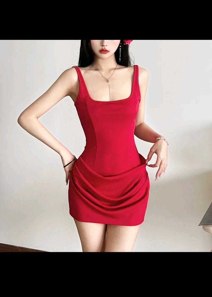 Red Bodycon Mini Dress