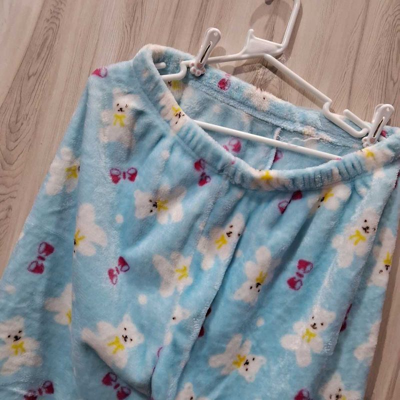 Blue Woolen Trousers