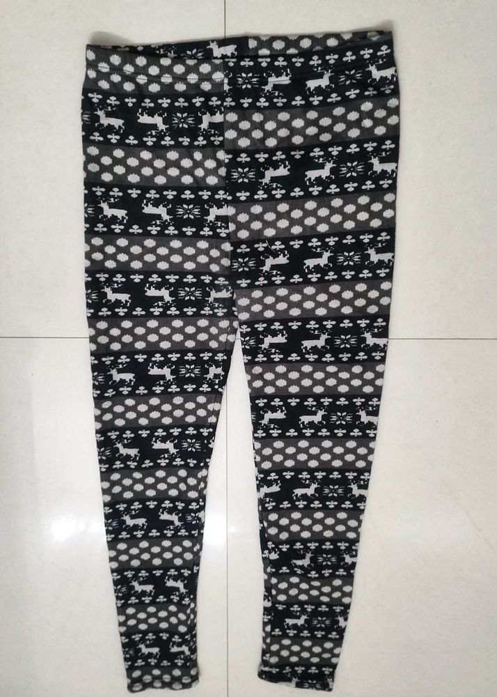 Winter Leggings Fleece Lined