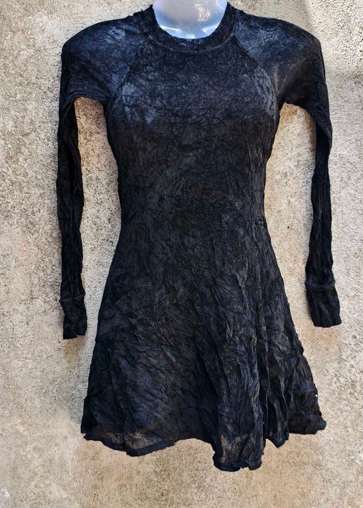 5.23.2 SEXY CUTE BLACK MINI FROCK