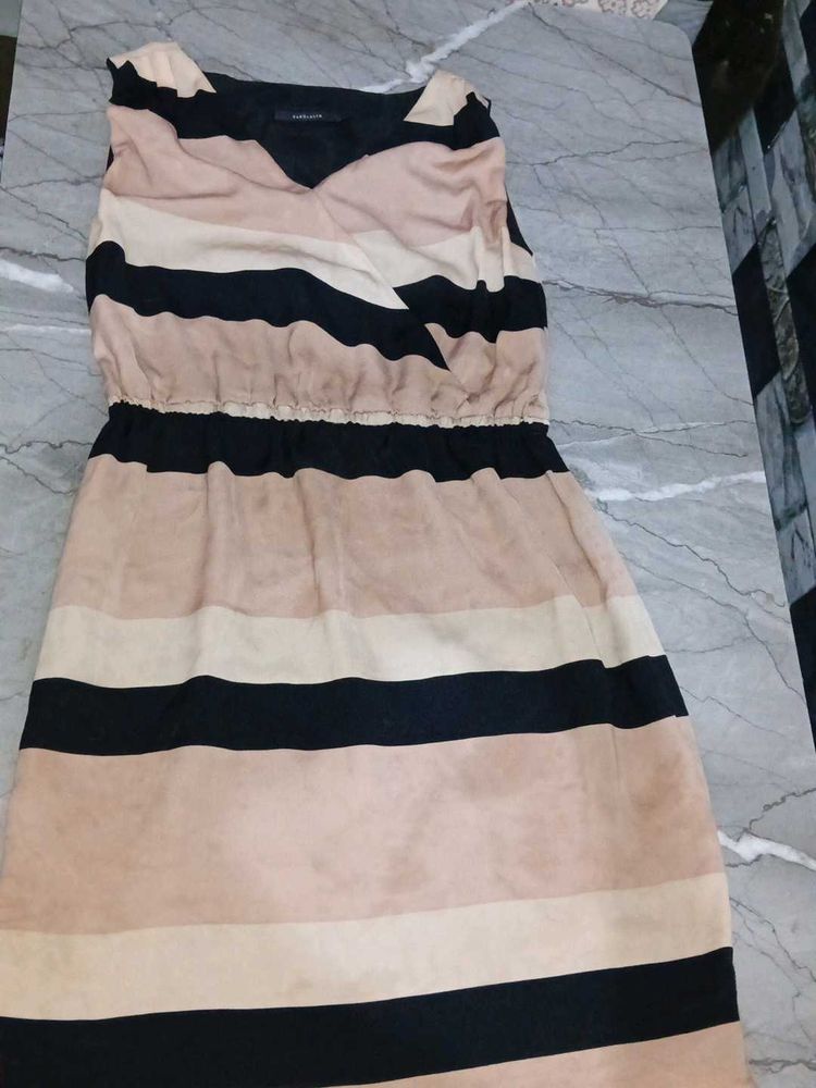 Striped Sleeveless Dress