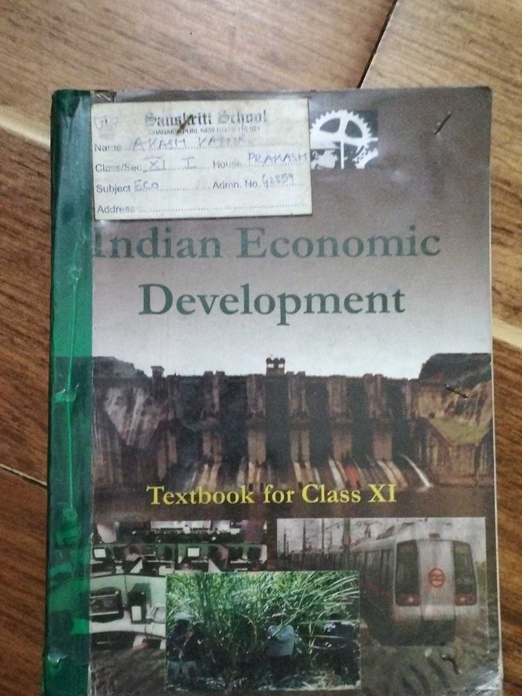 Indian Economic Development - Class XI Textbook