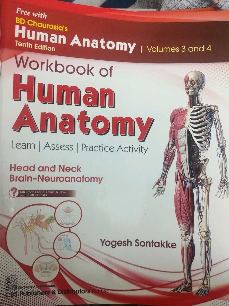 Human Anatomy Workbook Vol 3&amp;4