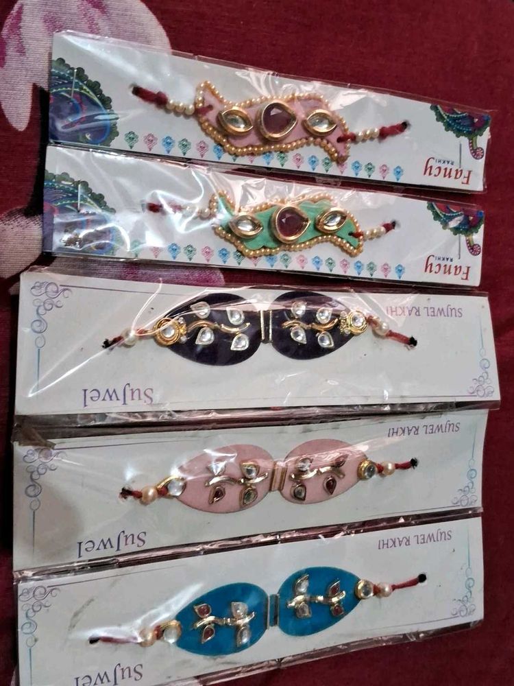 Combo  Of  5 Pc Rakhi