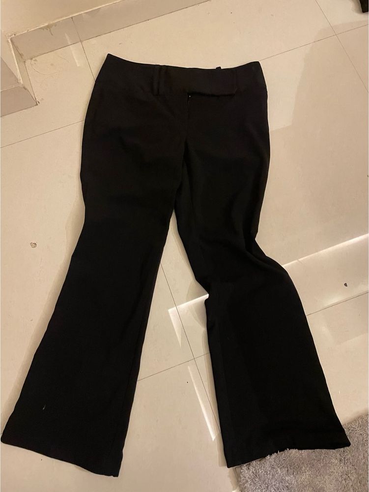 Black Flared Pants
