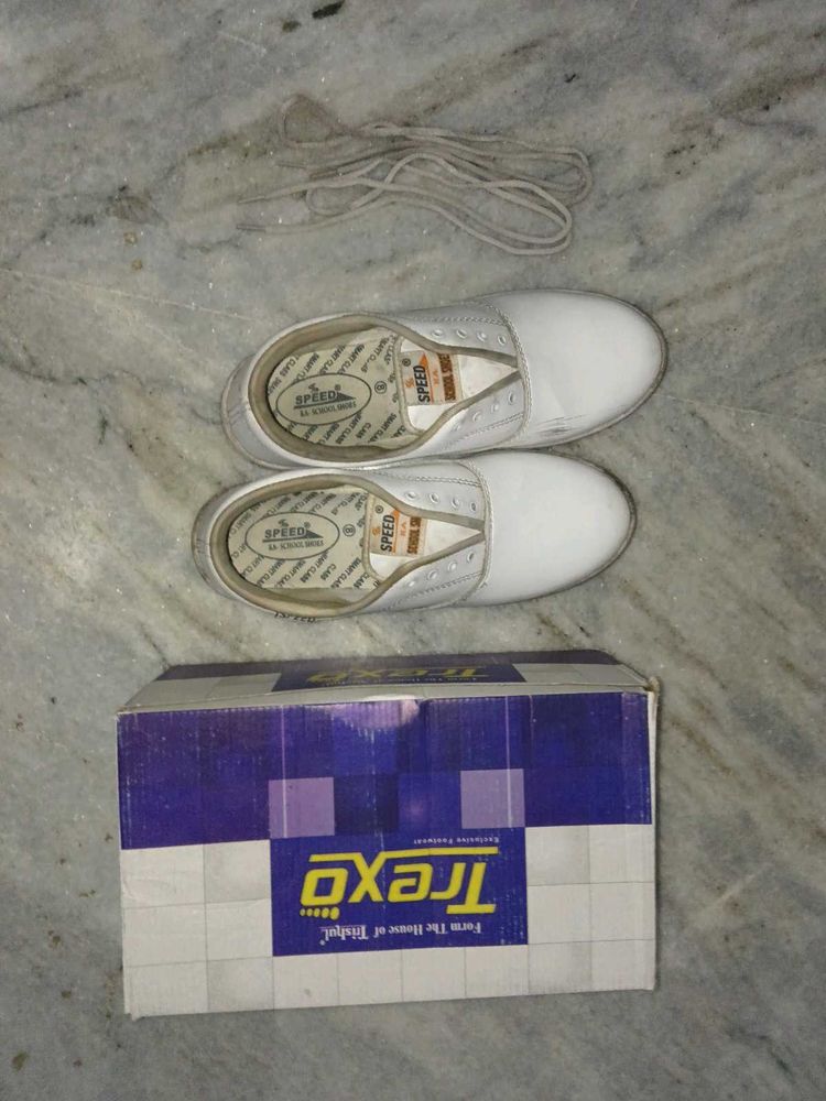 White School Shoes.
