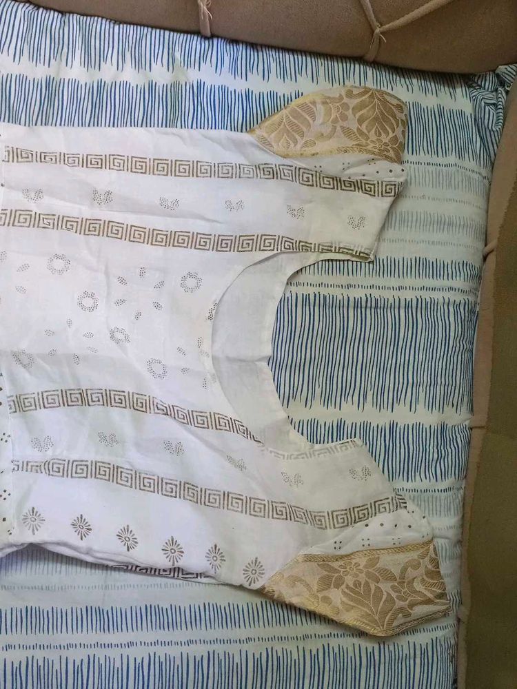 White Gown Long Gera