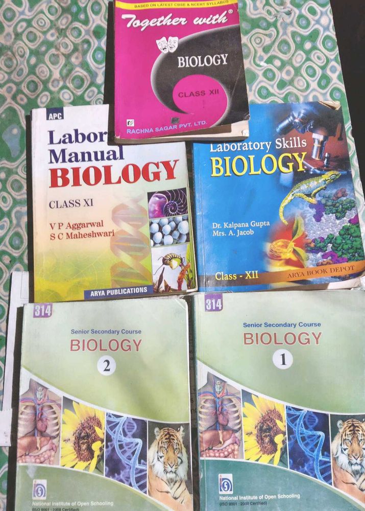 Biology Textbooks - Class XI &amp; XII
