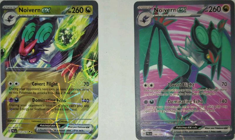 Best Pokemon Card Noivern Ex Stage 1