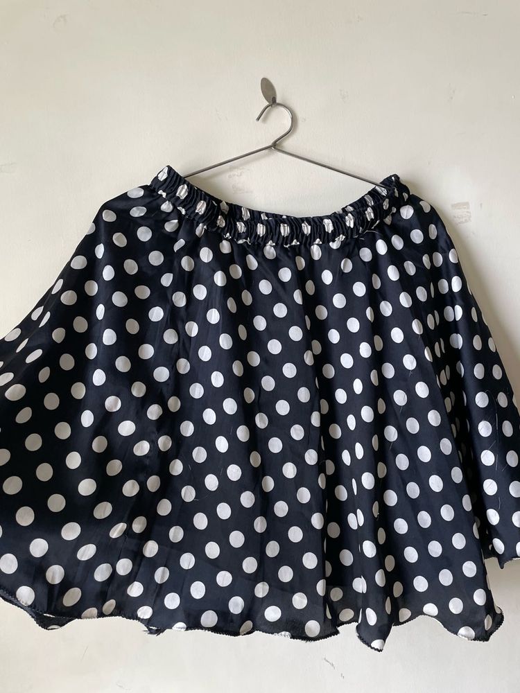 Polka Dot Mini Skirt