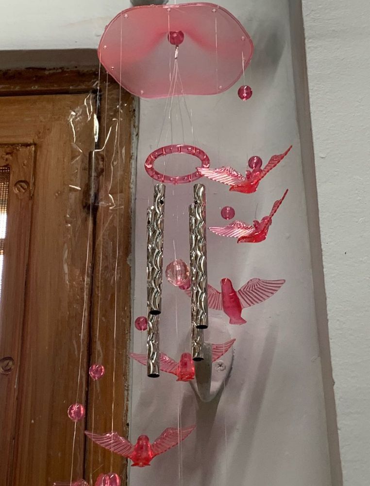 Pink Wind chimes
