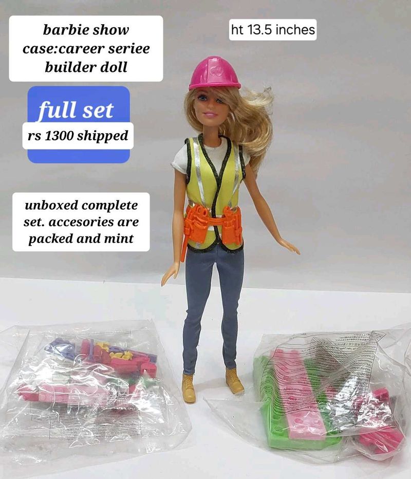 barbie showcase:barbie career series build a doll