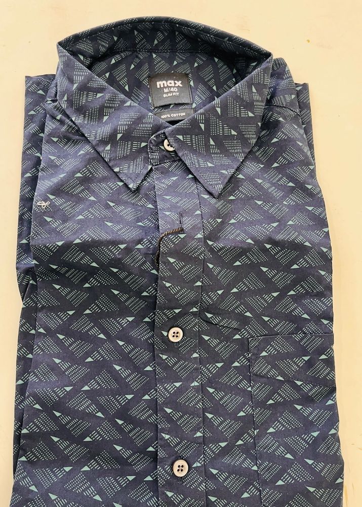 Patterned Casual Shirt