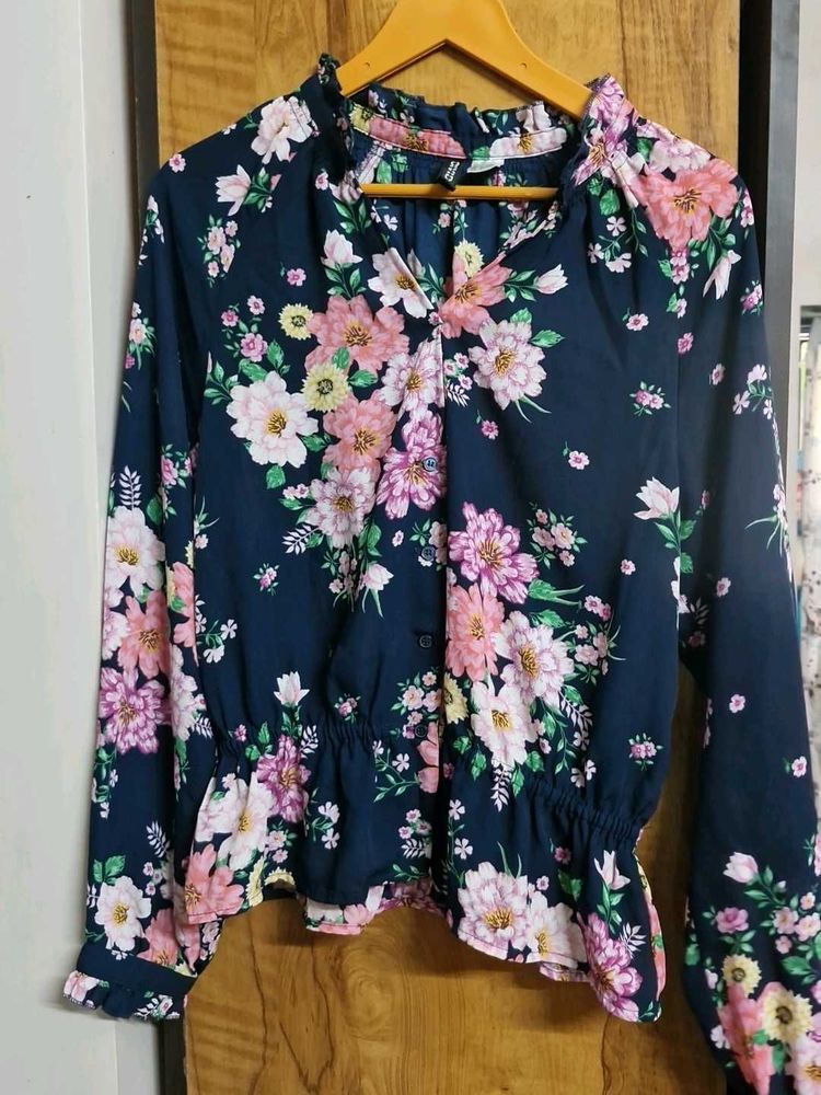 Floral Print Top