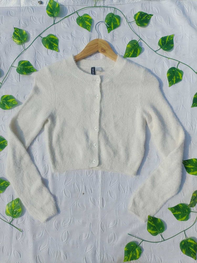 H&amp;m Cropped Cardigan