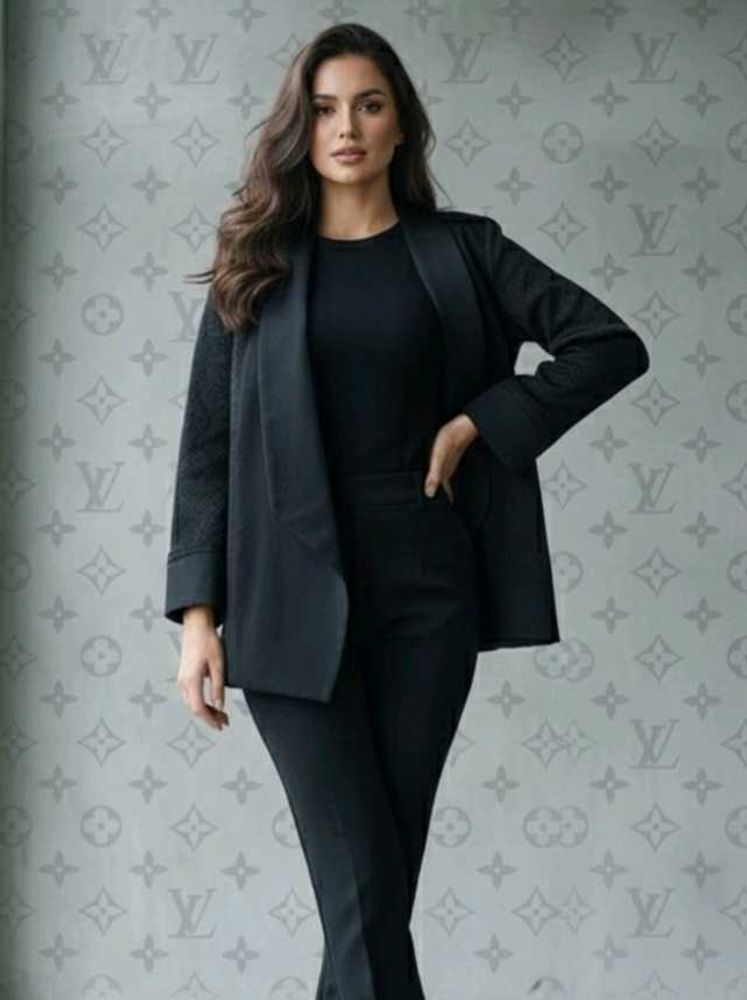 LOUIS VUITTON Black Jacket