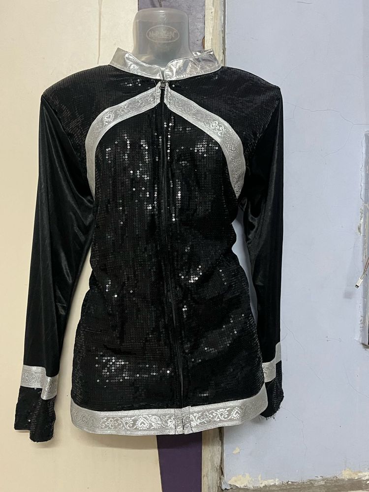 Full Sequence Korean Party Wear Top