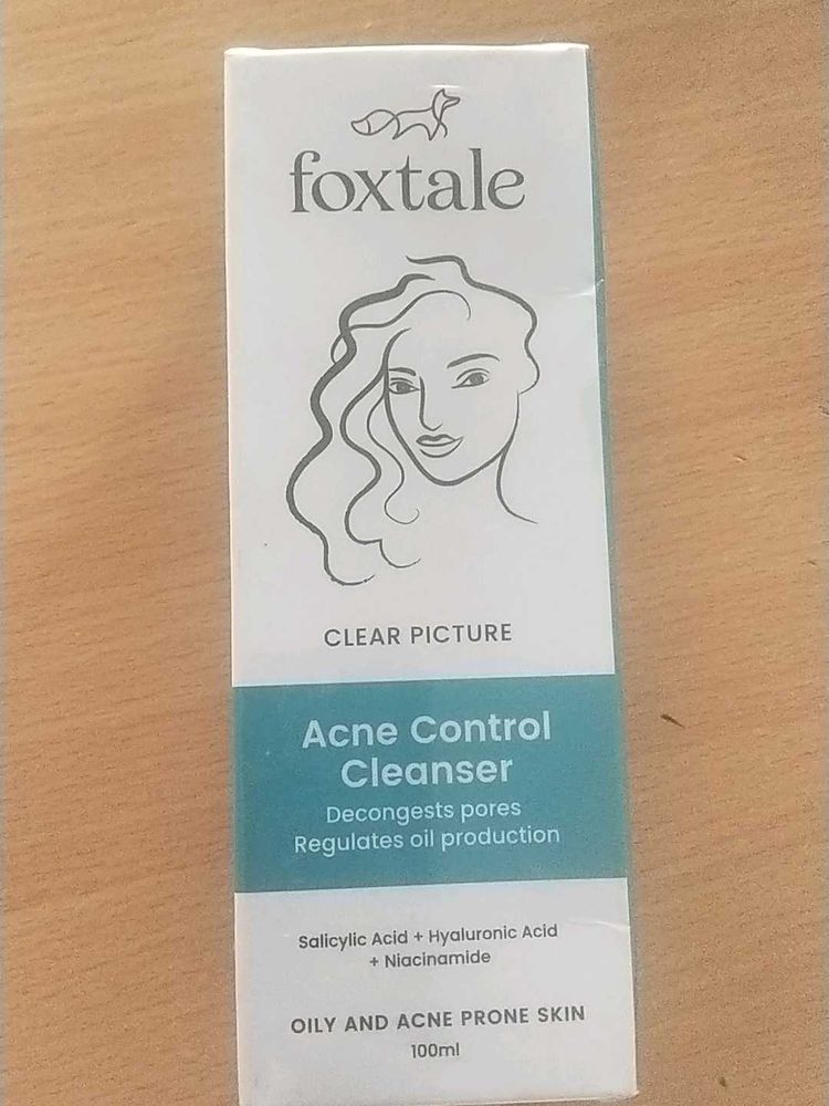 Foxtale Acne Control Cleanser