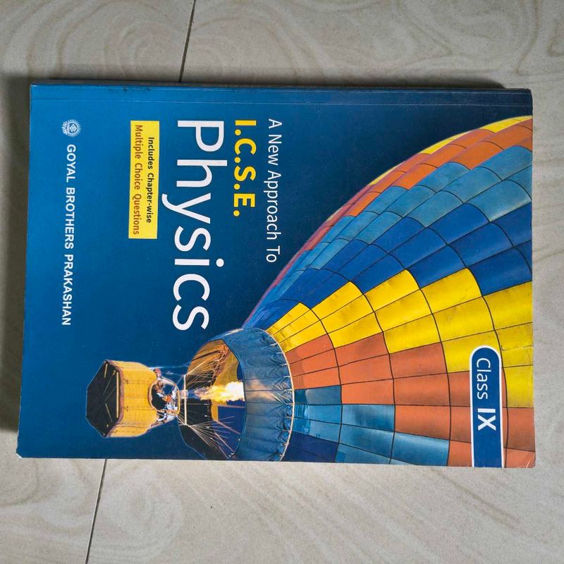 I.C.S.E. Physics Class IX Textbook
