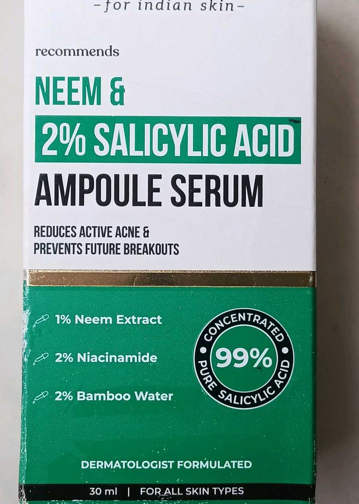 Dr. Seth 2%salycilic Acid Serum