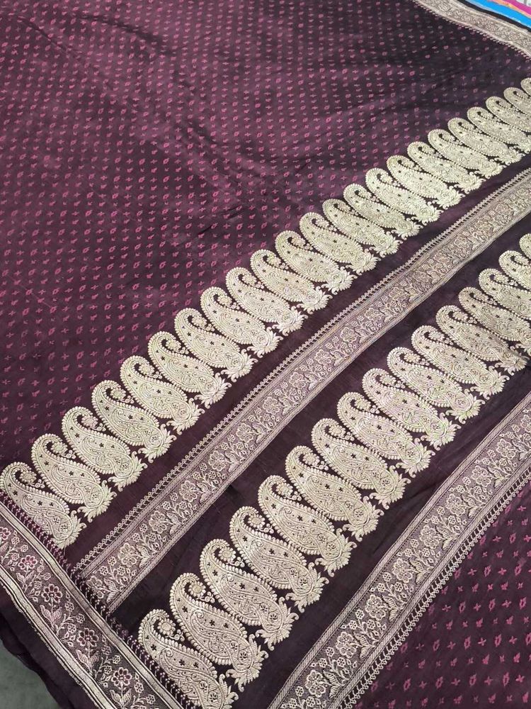 Vintage Handloom Banarasi Silk Saree