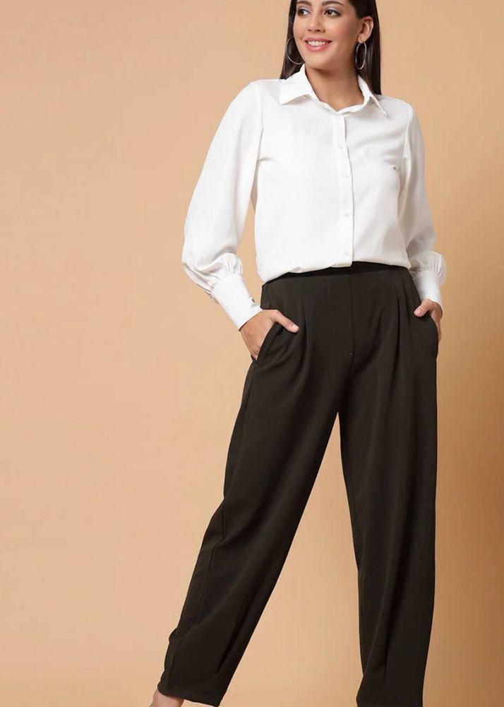 plus’s green khaki Trouser