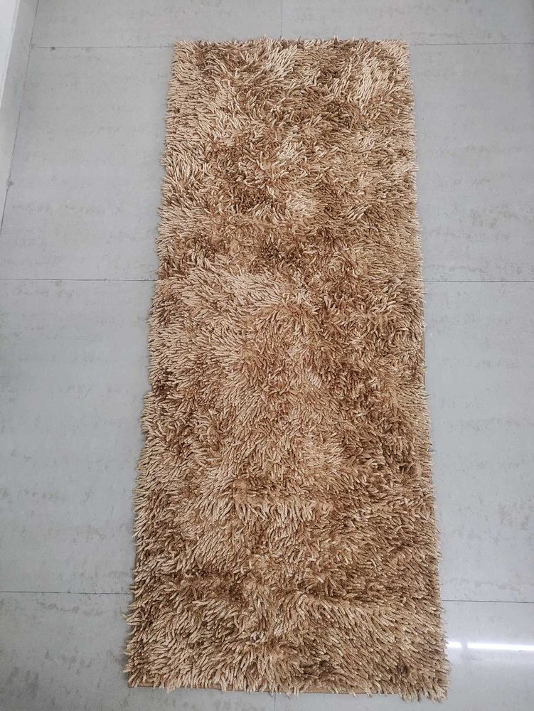 Golden Cozy Shag Rug