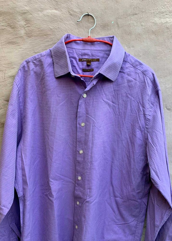 Purple vintage Orignal Attitude Dress Shirt