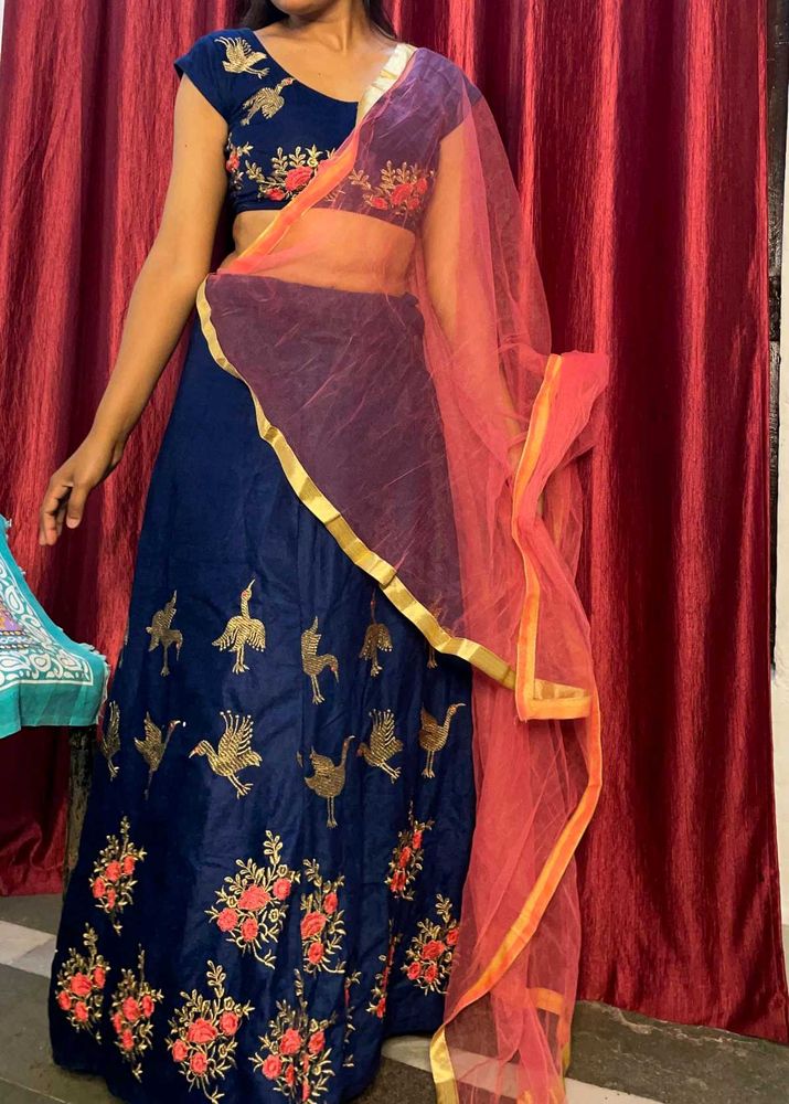 Lehenga Blouse And Dupatta Set