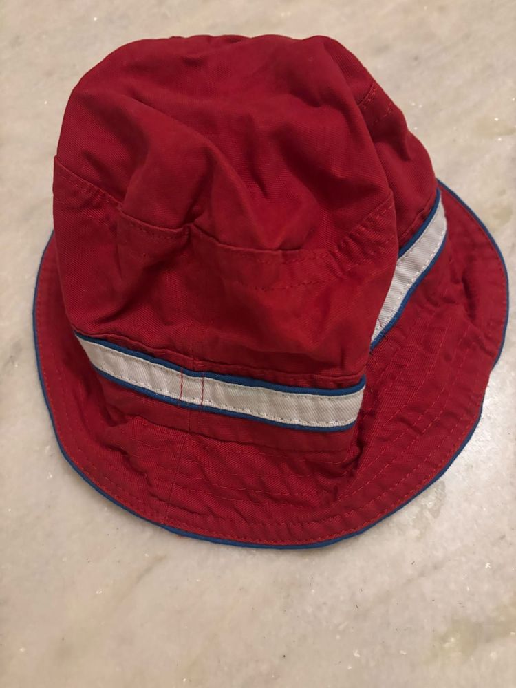 Red Bucket Hat