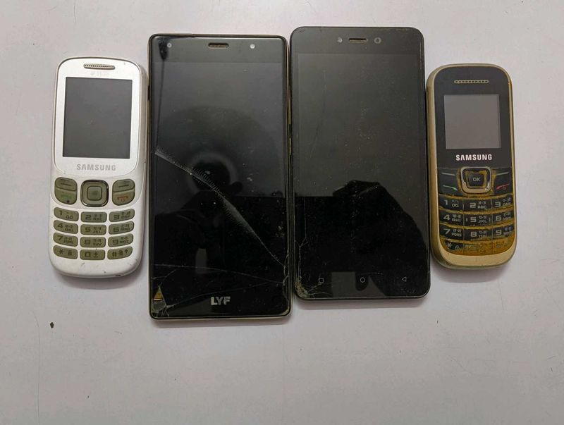 Combo Pack Of 4 non Working Phones