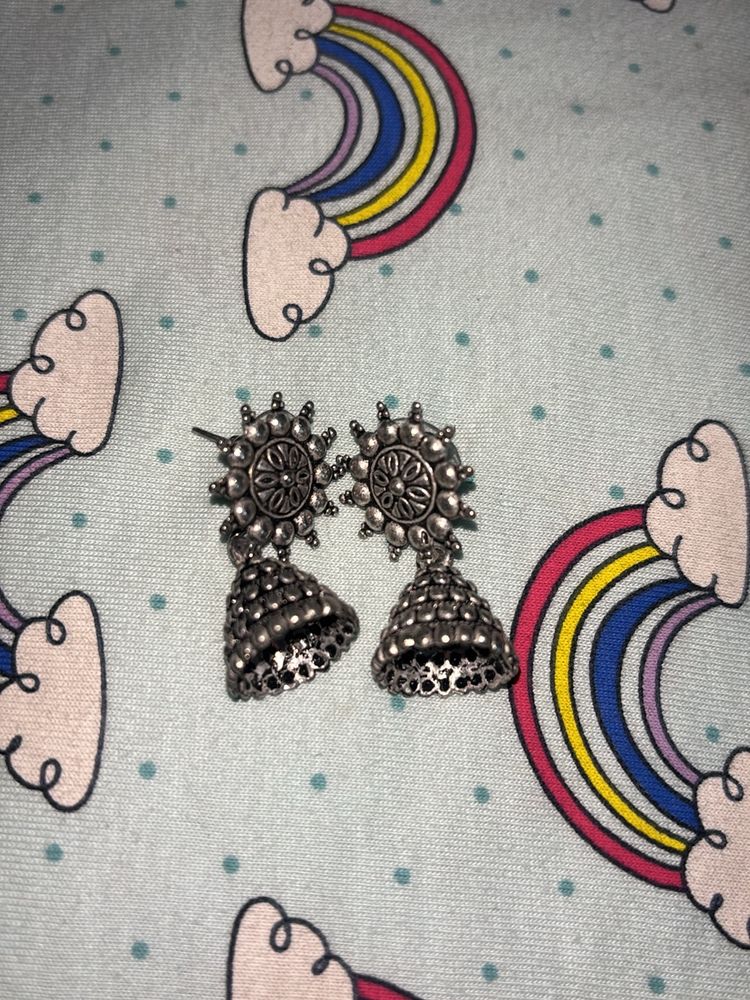 Oxidised Earrings