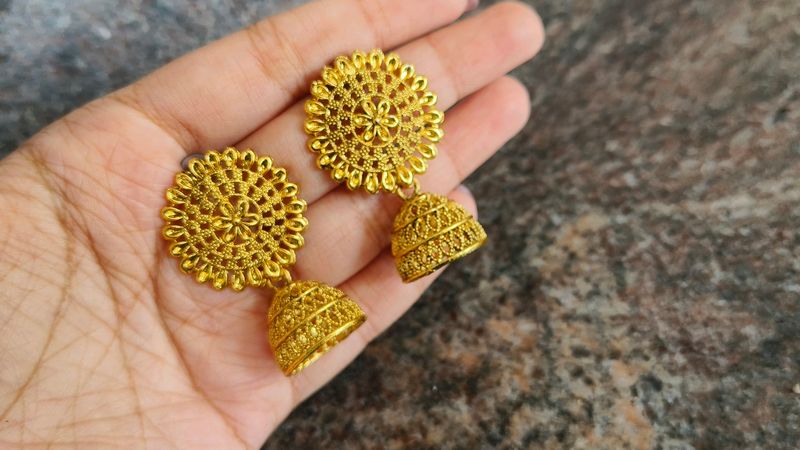 Jhumka Gold Colour