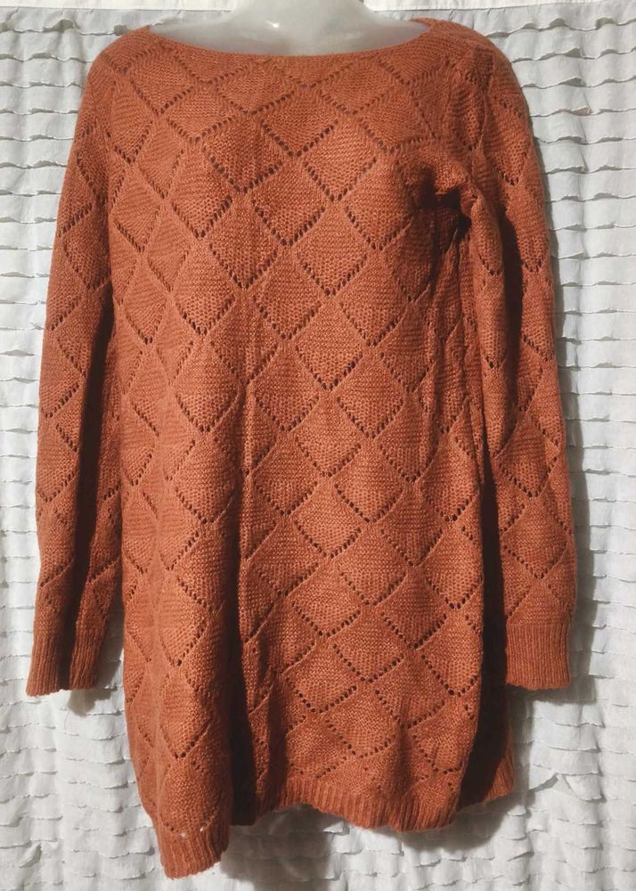 korean Diamond Knit Sweater