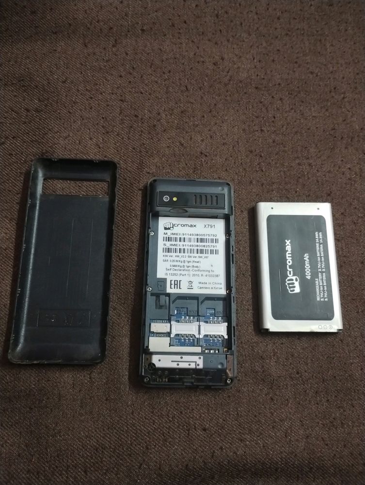 Micromax X 791 Dual Sim Basic Phone