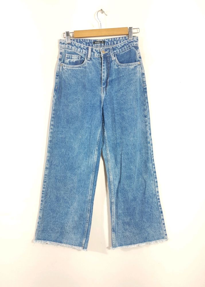 Zudio High Waist Wide Leg Jeans (Women&#39;s)