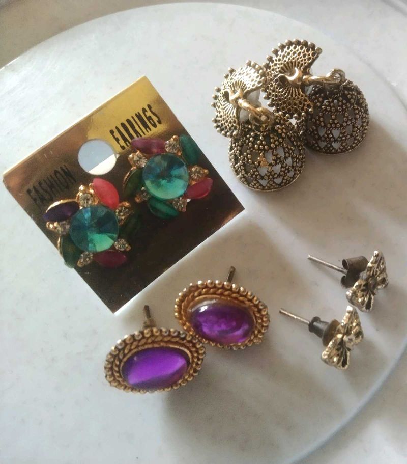 Earrings Set(4pairs)