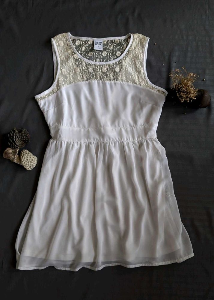 Vero Moda - Fit And Flare Lace Dress