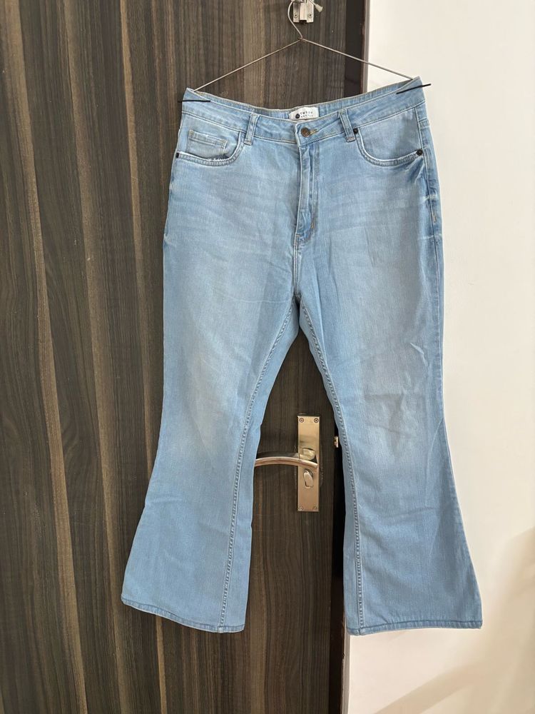 Light Wash Flare Jeans