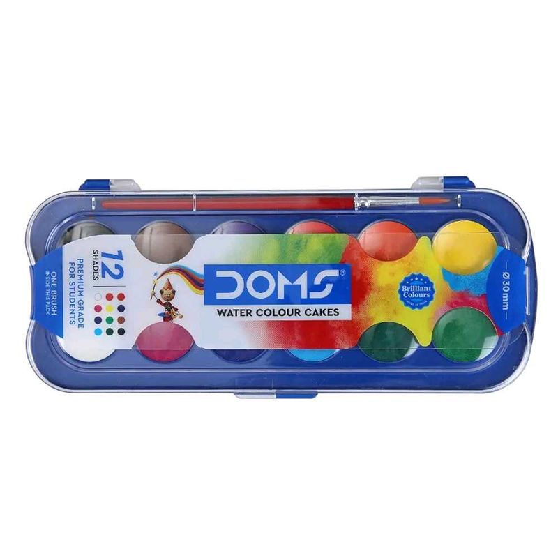 Doms Non Toxic Watercolor Pallette