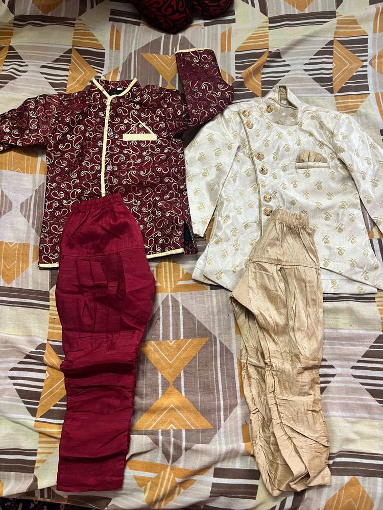 Boys Ethnic Wear - 2 Sets