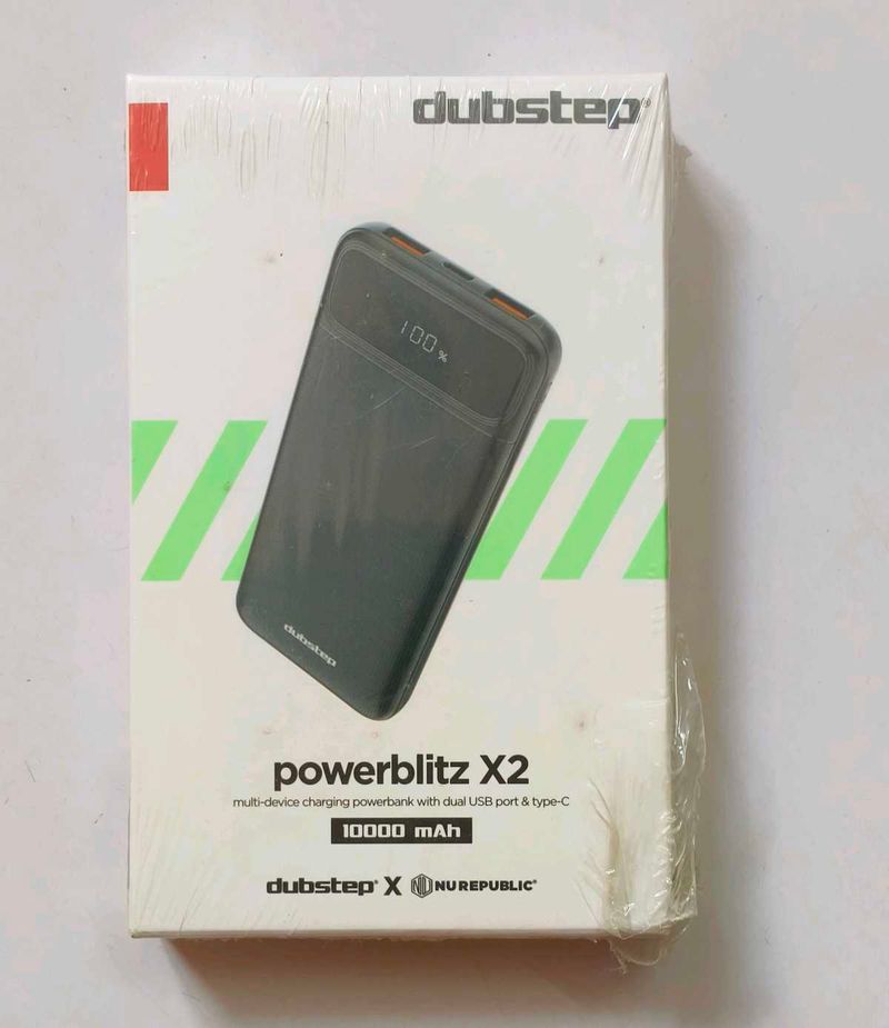 Dubstep Powerblitz X2 - 10000mAh Power Bank