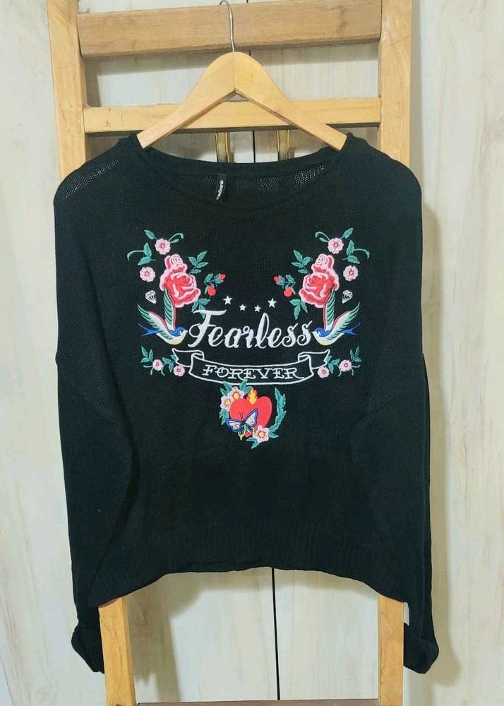 Fearless Forever Floral pullover size-48