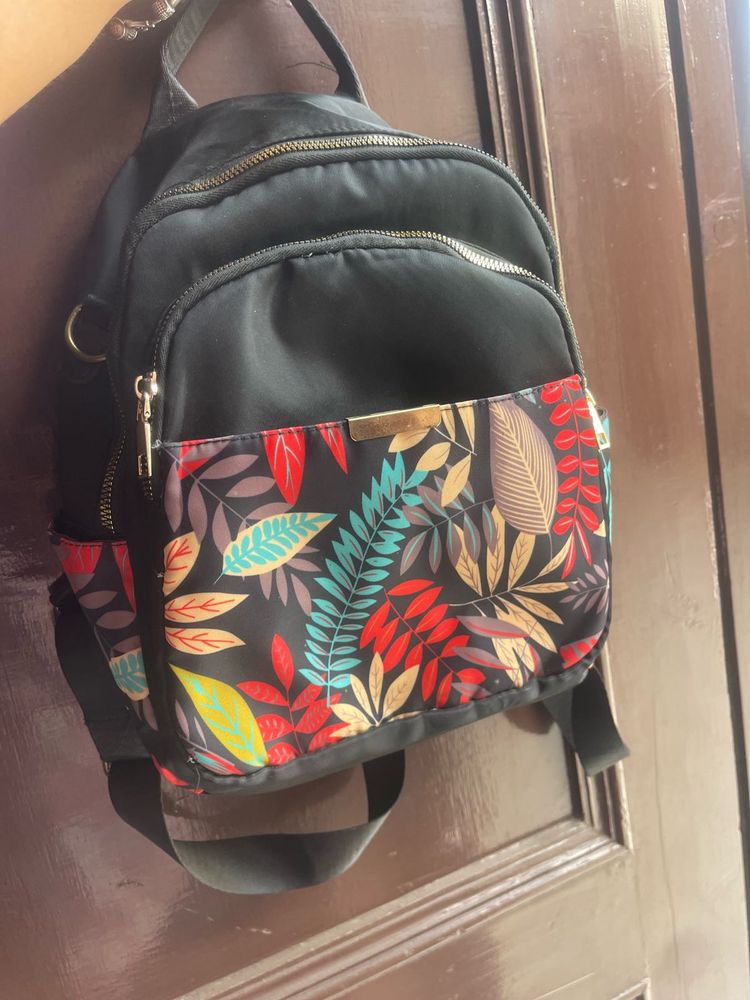 Floral Backpack