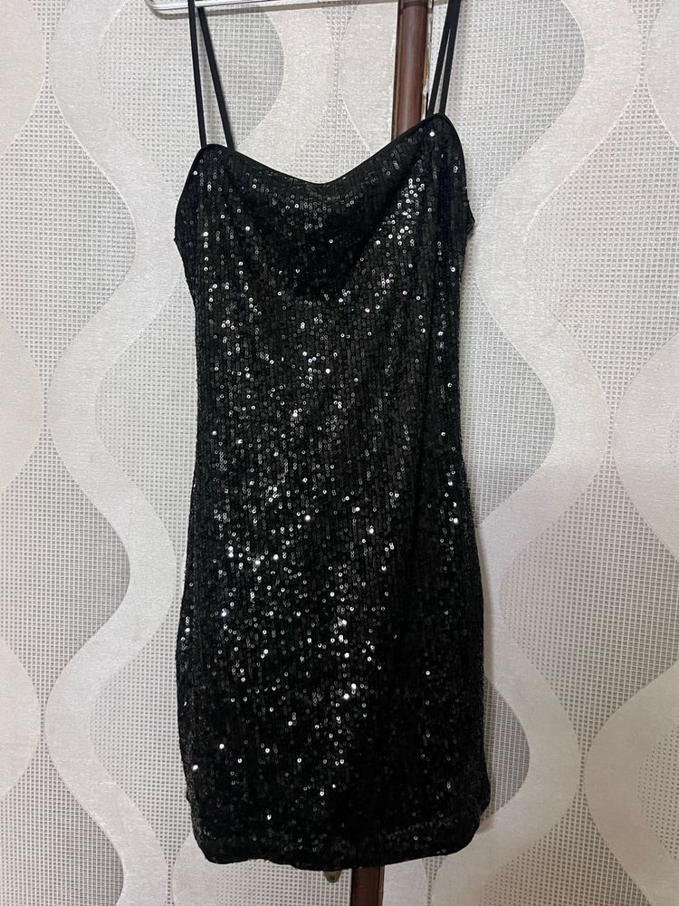 Sparkly Black Dress