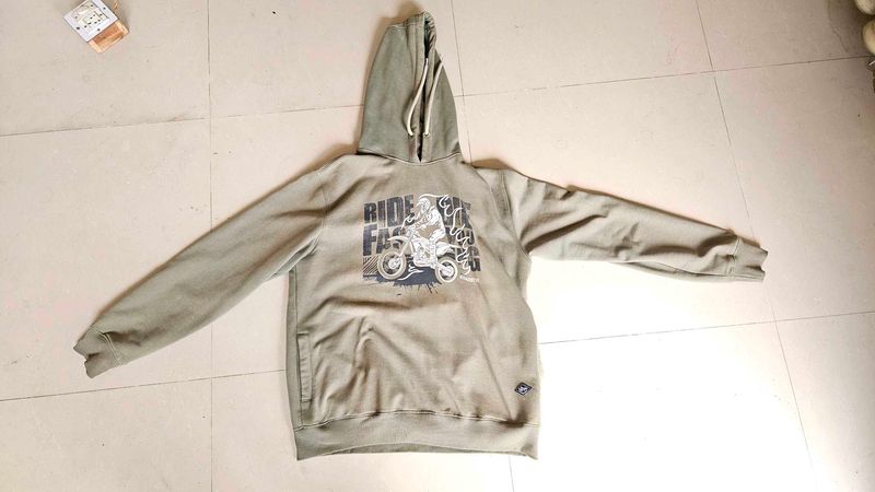Graphic Print Hoodie