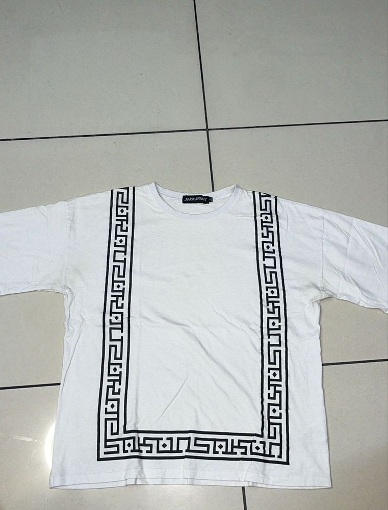 White Graphic T-Shirt
