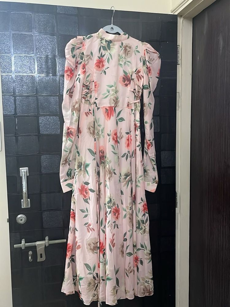 floral party gown